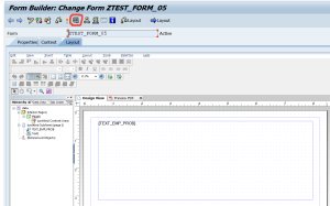 Using Standard Text in Adobe Form – SAPCODES