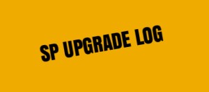 UPGRADE LOG
