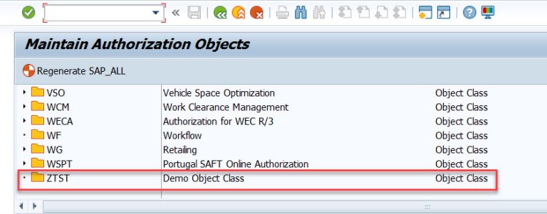 Creating Authorization Object – SAPCODES