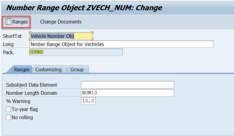 Number Range Object-2 – SAPCODES
