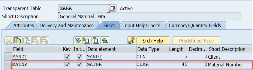 SAP Long Material Number- LAMA | SAPCODES