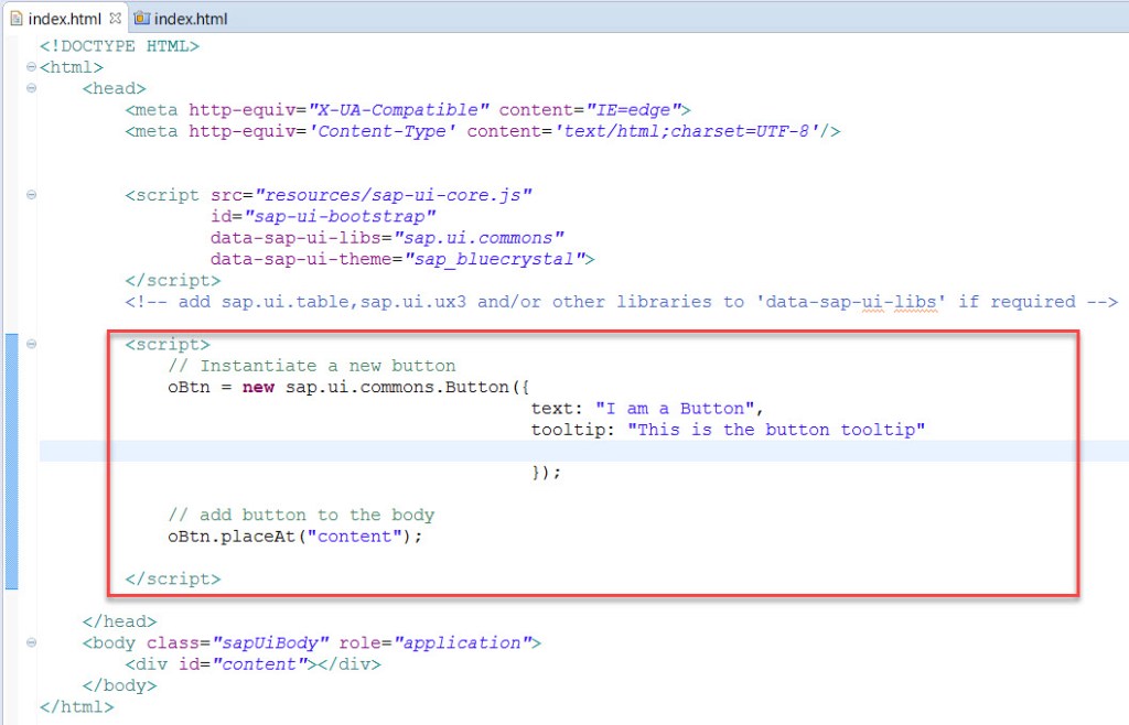UI5-Buttons – SAPCODES