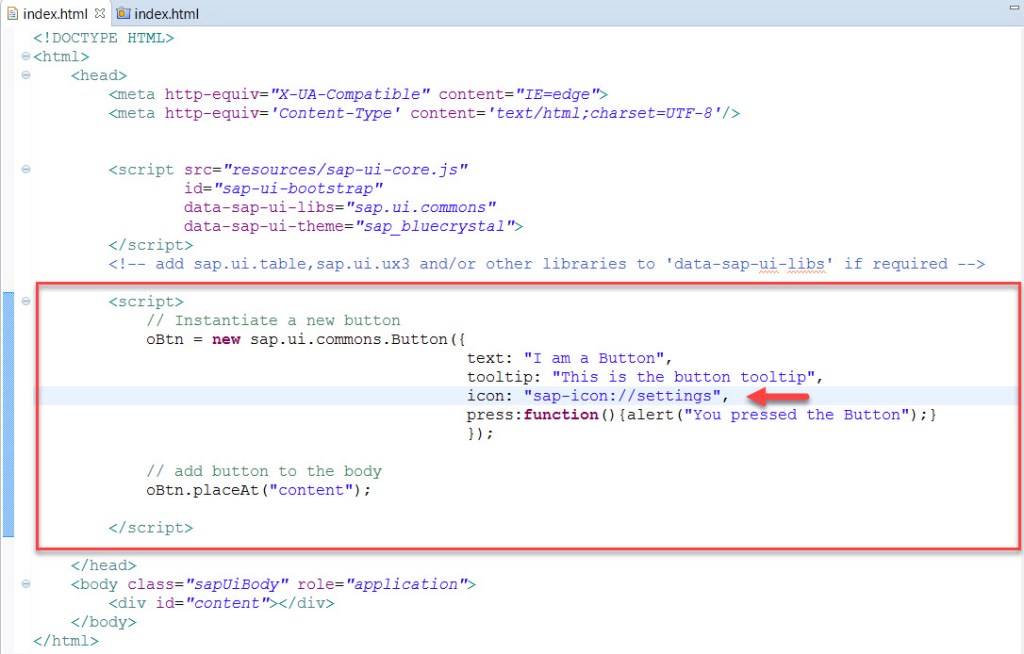 UI5-Buttons – SAPCODES