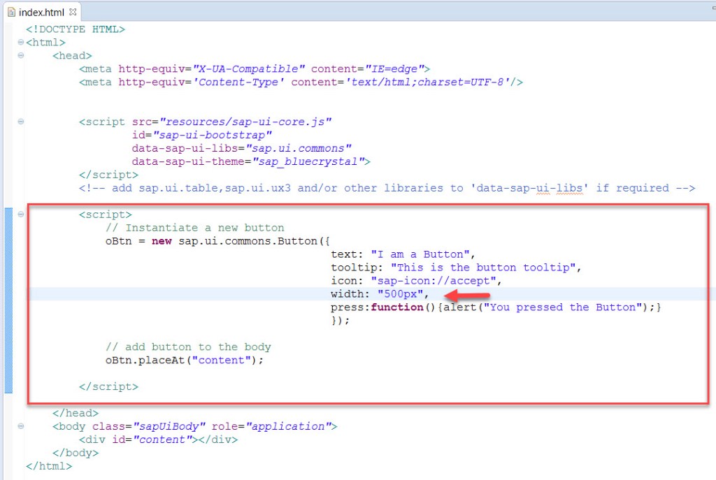 UI5-Buttons – SAPCODES