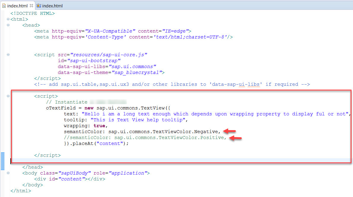 UI5-Text View – SAPCODES