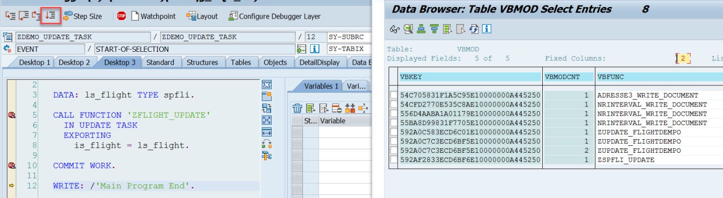 SET UPDATE TASK LOCAL – SAPCODES