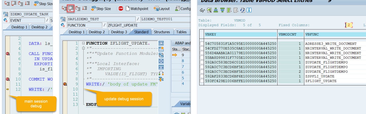 SET UPDATE TASK LOCAL – SAPCODES