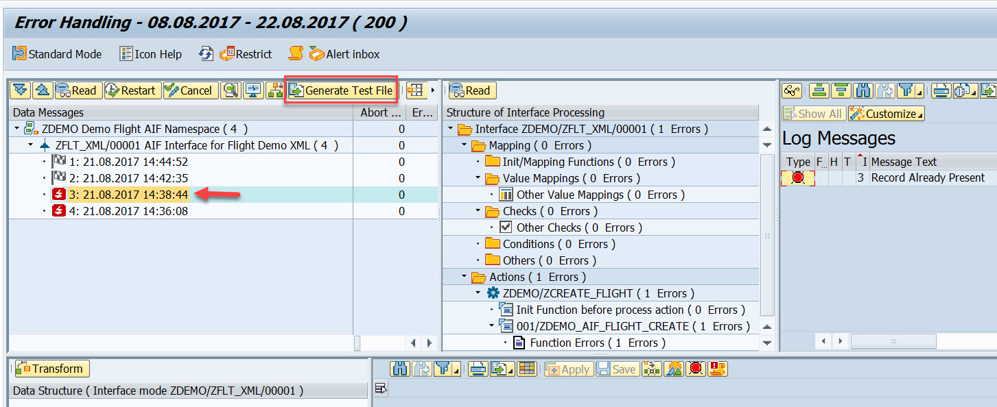 Testing Interface Message in AIF – SAPCODES