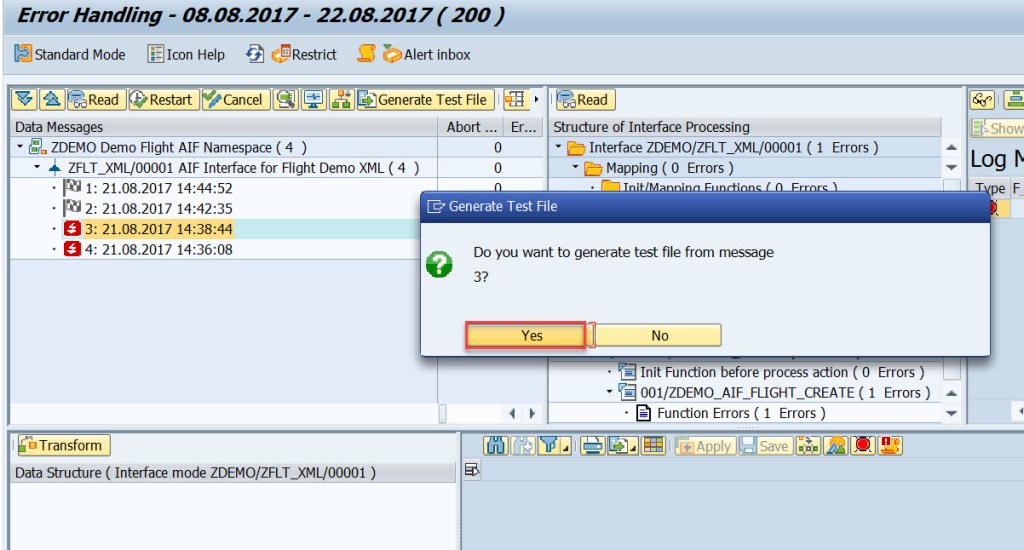 Testing Interface Message in AIF – SAPCODES