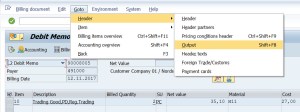 EDI Print Output Set for Billing Document – SAPCODES
