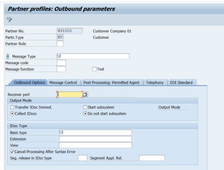 EDI Print Output Set for Billing Document – SAPCODES