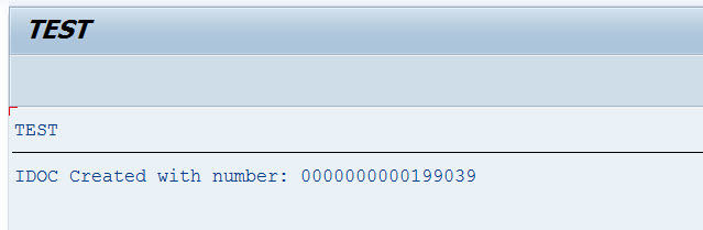 IDoc with Queue Processing – SAPCODES