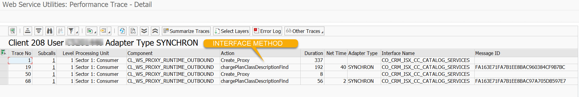 Trace Web Service – SAPCODES