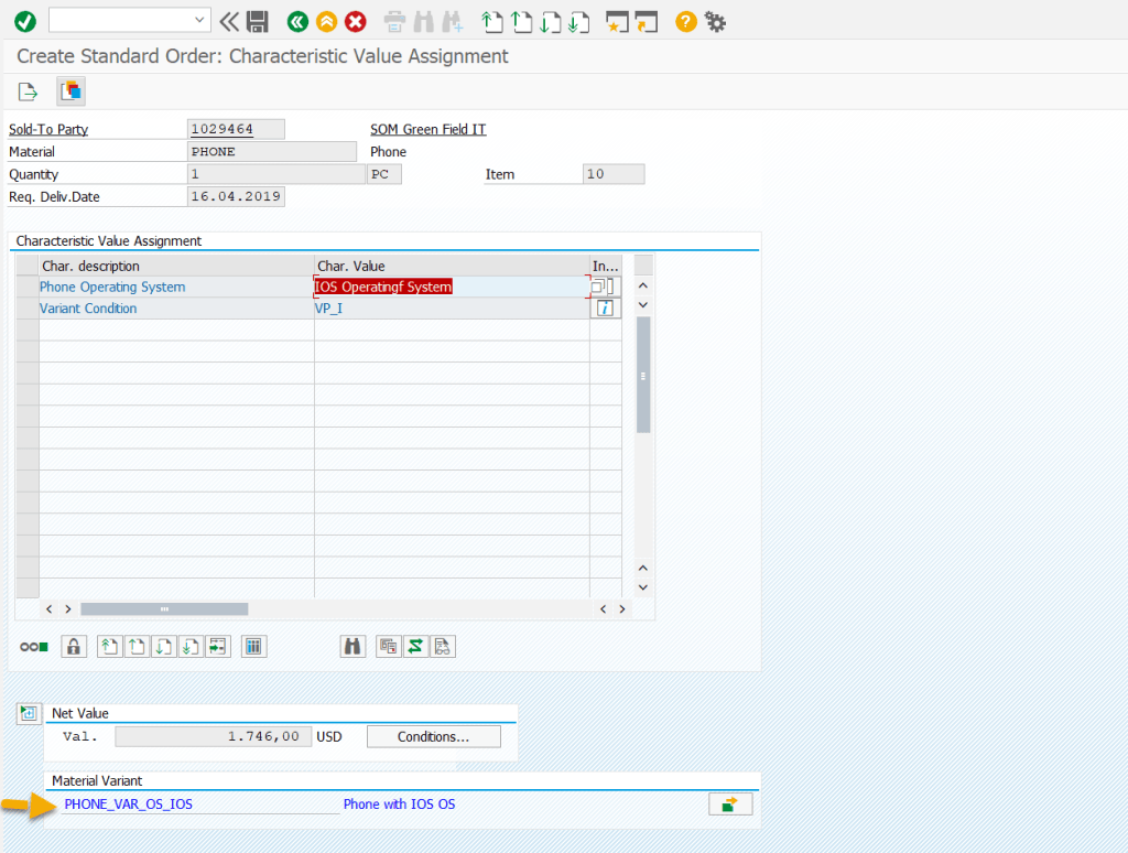 Variant Matching – SAPCODES