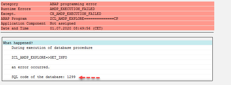 HANA SQL- Exit Handler – SAPCODES