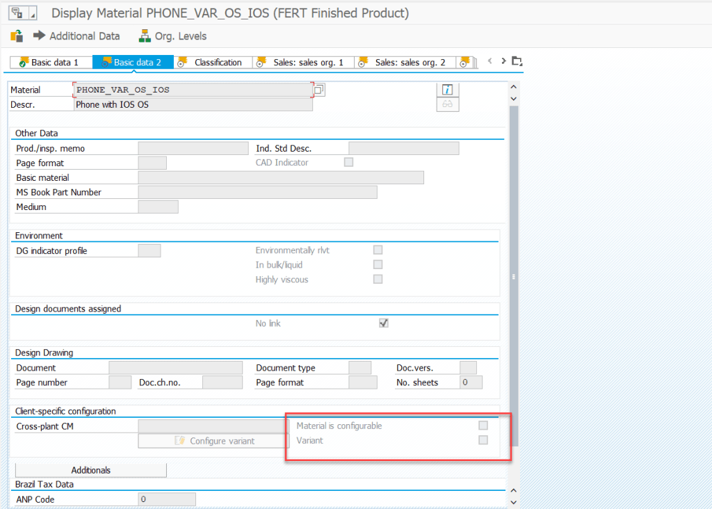 Variant Matching – SAPCODES