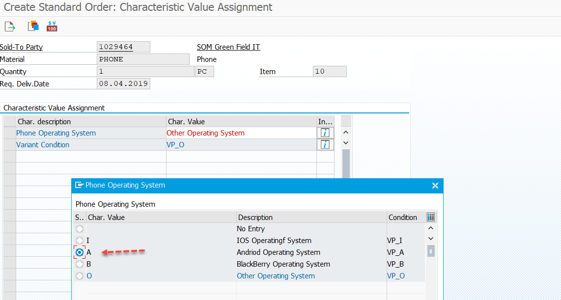 Variant Factor in Product Configuration – SAPCODES