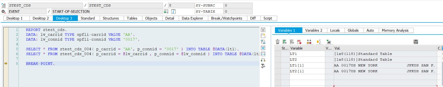 CDS View with Multiple Parameters – SAPCODES