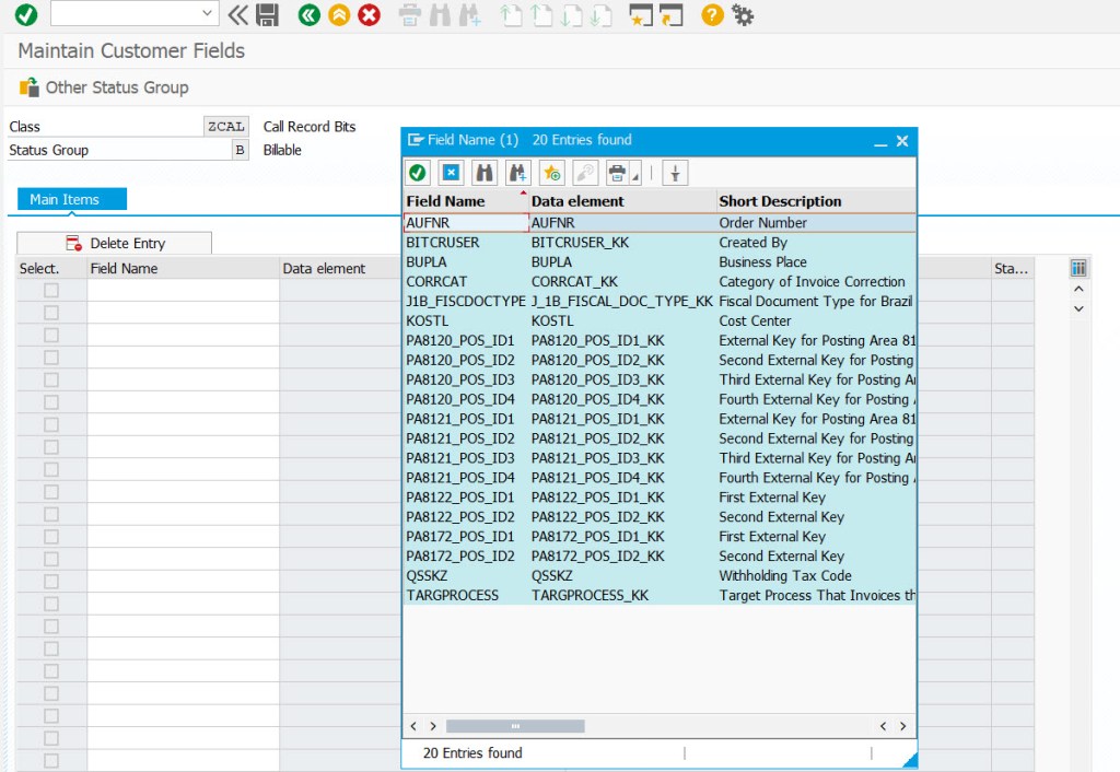 CI- BIT Class Enhancement with custom fields – SAPCODES