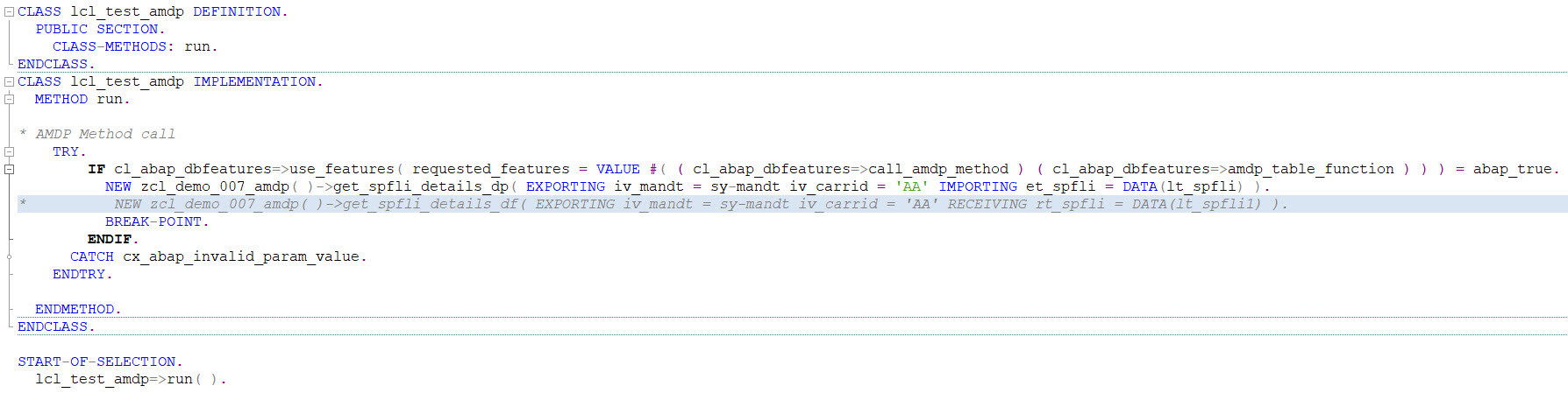 AMDP Function Method – SAPCODES