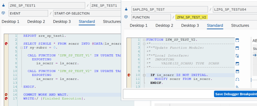 Sap Fms Module V1 & V2 Update FMs – SAPCODES