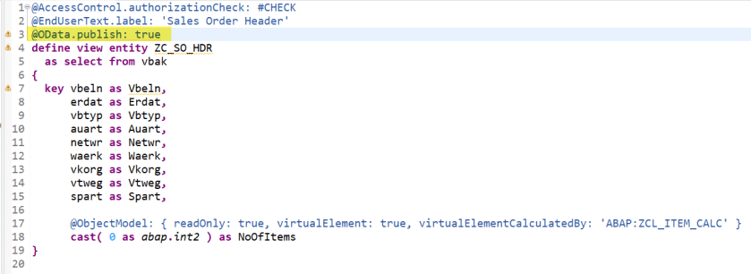 Virtual Elements In Cds Sapcodes
