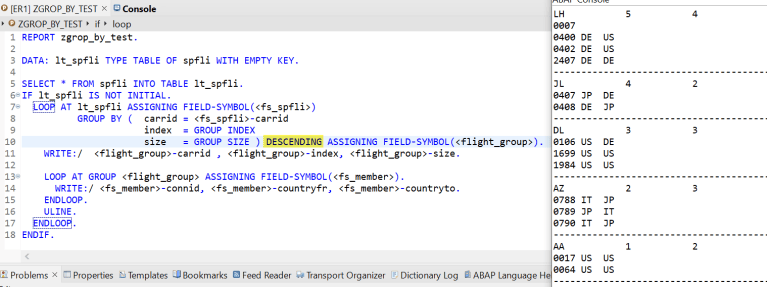 Internal Table with Group By(Part2) – SAPCODES